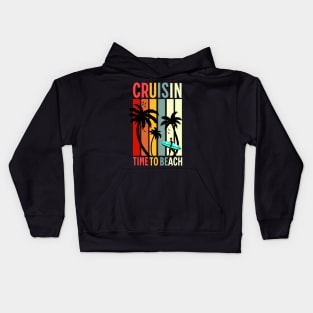 I Love It When We're Cruisin Together Cruise For Couples 2024 Kids Hoodie